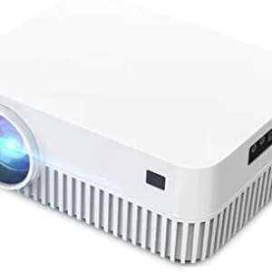 Video Projectors Portable WiFi Projector Mini Smart TV Beamer 1024 * 600 for Game Movie Home Cinema 1080P Supported Keystone Correction Electronics (Color : Mirroring Version)