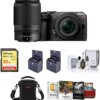 Nikon Z 30 Mirrorless Camera with 16-50mm & 50-250mm Lens, Bundle with Corel Mac Photo Editing Software Suite, 32GB SD Memory Card, Bag, 62mm and 46mm UV, CPL and ND Filters