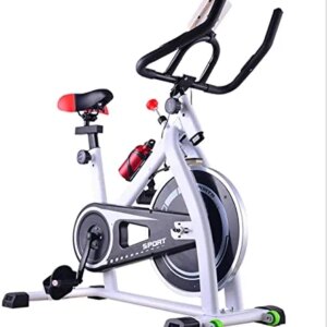 Wonzonedc Stationary Bikes for Home Indoor Silent Cycling Bike Stationary Comfortable Seat Cushion Fitness Bikes for Home Cardio Workout Training Bike