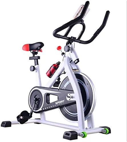 Wonzonedc Stationary Bikes for Home Indoor Silent Cycling Bike Stationary Comfortable Seat Cushion Fitness Bikes for Home Cardio Workout Training Bike