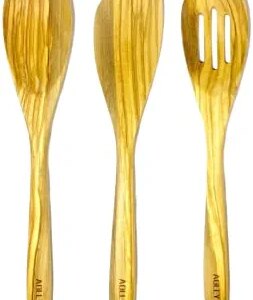 AOLLY wooden spoon , kitchen wooden spoon, cooking three-piece cookware,kitchen gadgets,three-piece Wooden spoon