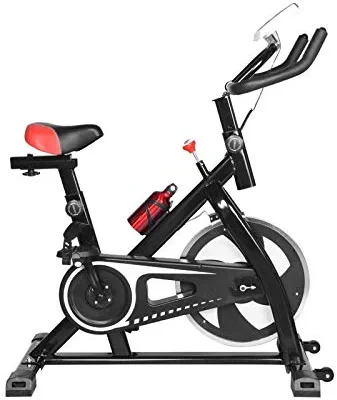 ATAAY Bike Exercise Bike Adjustable Handlebars & Seat Aerobic Training Fitness Equipment for Gym Home Cardio Workout Machine Training