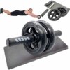 Ab Roller Wheel Abdominal Fitness Gym Exercise Equipment Core Workout Training