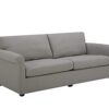 Amazon Brand – Stone & Beam Balkan Contemporary Rolled-Arm Sofa Couch, 91"W, Light Grey