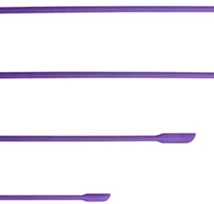 Anneome 1 set 4pcs Drop Storage Cosmetic Spatul Lotion Utensils Openings Nonstick Handle Small Butter Tiny Rubber Spatulas Jam Mini Kitchen Gadget Last Baking Non Resistant Multipurpose