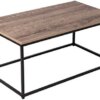 Avalon Home Tribeca Coffee Table, One Size, Brown