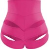 Avanova Women's Cut Out High Waist Yoga Booty Shorts Workout Butt Lifting Hot Pants