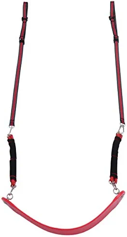 CLISPEED 1 Set Core Band Exerciser Harness for Aid Powerlifting Muscle Training Red Sling Exercise Heavy-Duty Equipment Ab Arm Black Hanging Out Body Stretch Gym Raise Fitness Home