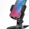 Cell Phone Stand for Desk, Adjustable Desk Phone Stand, Thick Case Friendly Cell Phone Holder Desk, Heavy Duty Phone Stand for Recording Office Home, Compatible with iPhone 14 13 12 11, Galaxy s20