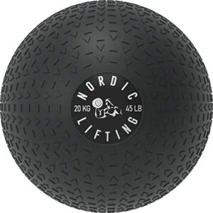 Dead Weight Slam Ball for Crossfit - Textured Slamball for Core & Fitness Training by Nordic Lifting