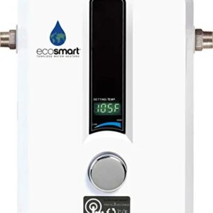 EcoSmart ECO 11 Electric Tankless Water Heater, 13KW at 240 Volts with Patented Self Modulating Technology