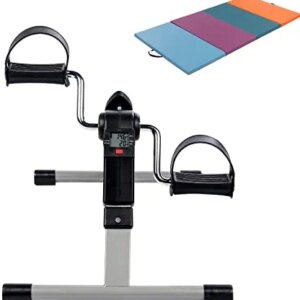 Exercise Bike Indoor Cycling Training Stationary Exercise Equipment for Home Cardio Workout Cycle Bike Training with Better 4 Section Mix Color Gymnastic Mat,yogo Mat,exercise Mat,pu Cover,home Use