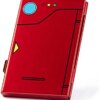 FUNLAB Switch Game Case Compatible with Nintendo Switch(OLED/Lite)Games Holder,Metal Switch Game Card Case with 6 game storage – Pokedex Red