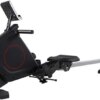 Fitness Rowing Machine Weight Loss Machine Magnetic Resistance Rowing Machine 8 Tension Adjustment Silent Cardio Training with LCD Display