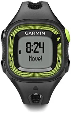 Garmin Forerunner 15 (Certified Refurbished), Black/Green