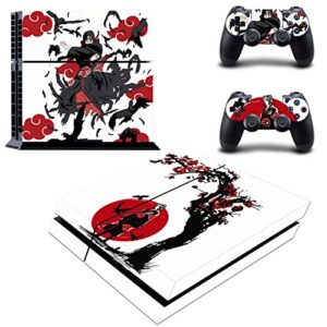 JOCHUI PS4 Console Skin PS4 Controller Skins Video Game Console Vinyl Sticker Wrap Decal for Playstation Anime ITC