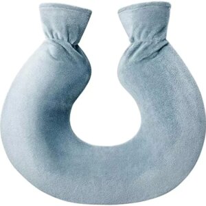 KAMKRI Hot Water Bottles Hot Water Bottle Provides Neck, Shoulder and Back Warmth, Hot Water Bag, Pillow, Bed Warmer, Comfort and Warmth Health & Household