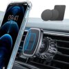 LISEN Magnetic Phone Holder for Car, [Easily Install] Car Phone Holder Mount [6 Strong Magnets] Cell Phone Holder for Car Case Friendly iPhone Car Holder Compatible with All Smartphones & Tablets