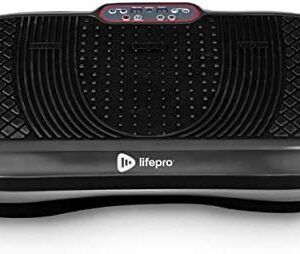 LifePro Waver Vibration Plate Exercise Machine - Whole Body Workout Vibration Fitness Platform w/ Loop Bands - Home Training Equipment for Weight Loss & Toning