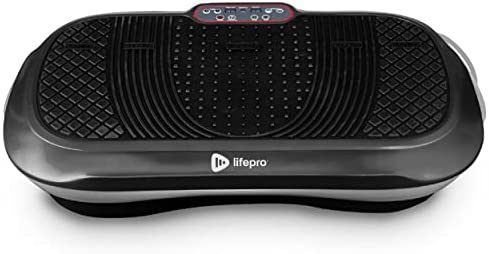 LifePro Waver Vibration Plate Exercise Machine - Whole Body Workout Vibration Fitness Platform w/ Loop Bands - Home Training Equipment for Weight Loss & Toning