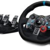 Logitech G Dual-Motor Feedback Driving Force G29 Gaming Racing Wheel with Responsive Pedals for PlayStation 5, PlayStation 4 and PlayStation 3 - Black