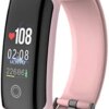 Mikikit Kids Sleep Men Alarm Band Blood Monitor Bracelet Daily Wristband Fitness Resistant Pink Oxygen Water Women for Watches Heart Rate