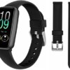 MorePro HM08-C Fitness Tracker Watch and Smart Watch Replacement Bands Strap (Black)