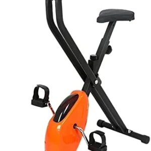 OGMAY Foldable Exercise Bike Home Fitness Equipment Indoor Static Bicycles Exercise Bicycle Training Stationary Equipment