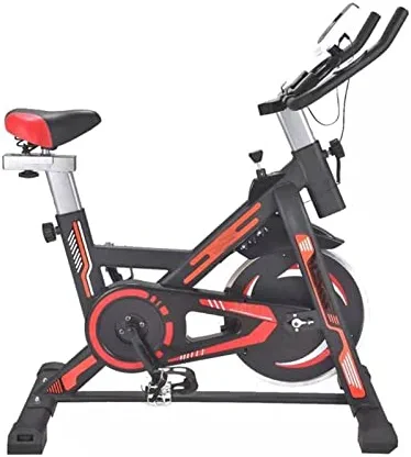 OGMAY Home Gym Machine Indoor Exercise Bike Weight Loss Folding Spinning Bike Fitness Equipment Recumbent Cycling Bike for Training