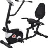 OGMAY Indoor Exercise Bike Trainer Home Training Gear Magnetic Control Resistance Bicycle Cycling Exercise Trainer