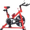 OGMAY Static Bicycle Exercise Bike Indoor Cycling Bike Cardio Bike Silent Bicycle Cycling Flywheel Home Fitness