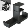 PC Gaming Headphone Stand,Christmas Stocking Stuffers,Dual Headset Hanger Hook Holder with Adjustable & Rotating Arm Clamp,Under Desk Design,Universal Fit,Built in Cable Clip Organizer EURPMASK