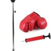 Punching Bag, Reflex Bag Boxing for adults kids, Boxing Speed Ball Training Household Tumbler Vent Decompression Ball Vertical Sanda Punching Bag Fitness Equipment Decompression Equipment Exercise Res