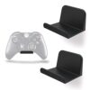 REEYEAR Game Controller Holder Self Adhesive Tape Stick on Wall Mount for Universal PS5 PS4 Xbox One Steam/Nintendo Switch/PC Video Game Controller Headphone Stand Hanger Headset Holder 2 Pack Black