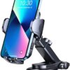 Ruiwwo Phone Mount for Car Dashboard & Windshield, [Super Suction & Never Fall Off] Cell Phone Holder Car, Hands Free Car Phone Holder Mount Compatible with iPhone Samsung All 4-7" Smartphones