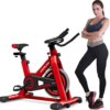 Stationary Bikes for Home stationary exercise bike Bicycle Cycling Exercise Bike Stationary Fitness Cardio Indoor Home Workout upstanding Bike under Desk Leg Swing