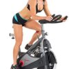 Sunny Health & Fitness Premium Indoor Cycling Exercise Bike with Clip-In Pedals - SF-B1509/C