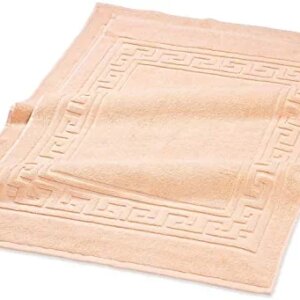 Superior Bath Mat, 22" x 35", Peach