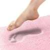 TAFTS THIQQ Memory Foam Bathroom Rugs and Mats Sets, Ultra Soft Chenille Microfiber, Absorbent Non-Slip Washable Shaggy Bath Rugs, Bath Mat for Bathroom, Shower Mat & Tub, 27"x47", Light Pink