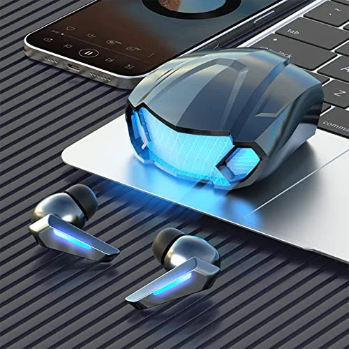 Two Use Mode Wireless Earbuds Deep Bass Loud Sound Comfortable Clear Call in-Ear Stereo Headphones Compatible for Gaming