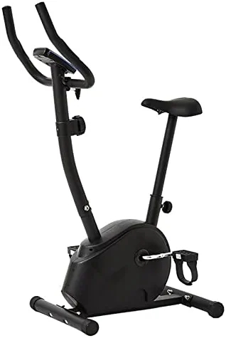 UNSM Exercise Bike Indoor Ultra-Quiet Cardio Cycling Magnetic Resistance Exercise Bike Home Gym Fitness Spinning Bicycle Workout Training Equipment (Color : Black)