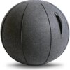 Vivora Luno Exercise Ball Chair, Felt, Standard Size (22 to 24 inches), for Home Offices, Balance Training, Yoga Ball