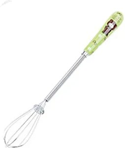 WJHSPddq Whisk Egg Beater Coffee Milk Drink Mini Mixer Ceramic Handle Stirring Whisk Frother Foamer Practical Kitchen Gadgets (Color : A)