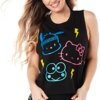 Women's Hello Kitty and Friends Workout Tank Top, Exercise Tank Top for Women