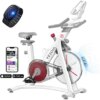 YESOUL S3 Exercise Bike Stationary Bike Spin Bike - Magnetic Resistance Built-In Bluetooth Heart Rate Monitor iPad Mount for Home Indoor Workout