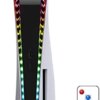 YUANHOT LED Light Compatible with PS5, RGB Light Strip Compatible with Playstation 5 Console with 7 Colors 358 Modes, LED Kit DIY Decoration Accessories Flexible Lights Strip with Remote