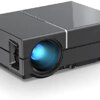 n/a K8 Mini LED Video Portable 1080P 150inch Home Theater Digital Projector for 3D 4K Cinema (Color : K8 add TV Box)