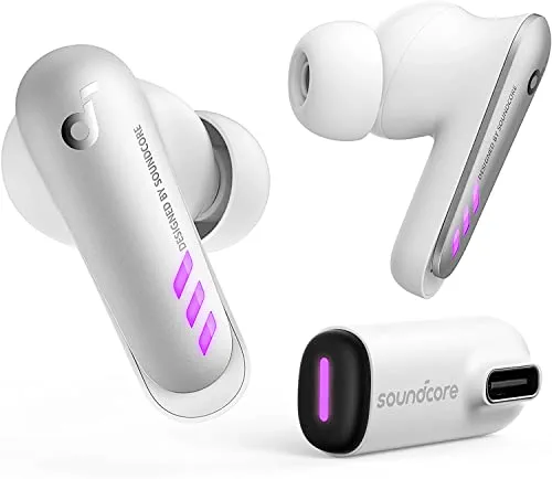 soundcore VR P10 Wireless Gaming Earbuds with Extra USB-C Dongle, Authorized Meta Quest 2 Accessories, Low Latency, Dual Connection, Bluetooth, 2.4GHz Wireless, PS4, PS5, PC, Switch Compatible