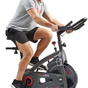 Sunny Health & Fitness Endurance Indoor Cycling Exercise Bike with Magnetic Resistance and Optional Exclusive SunnyFit™ App and Smart Bluetooth Connectivity