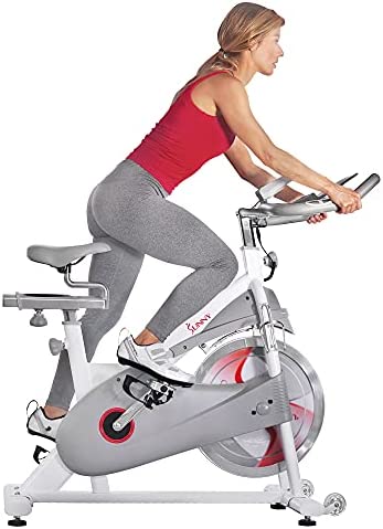 Sunny Health & Fitness Magnetic Belt Drive Premium Indoor Cycling Bike - SF-B1876